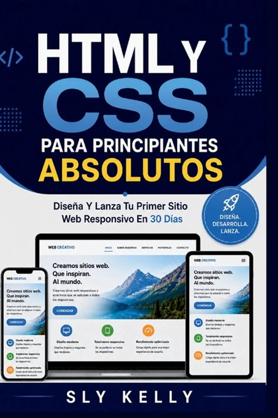 HTML Y CSS Para Principiantes Absolutos - cover