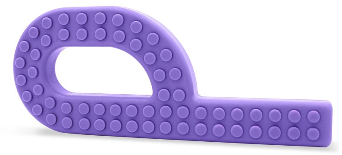ARK Therapeutic bijtspeeltje Grabber Brick Chewy P lavendel XXT stevig.