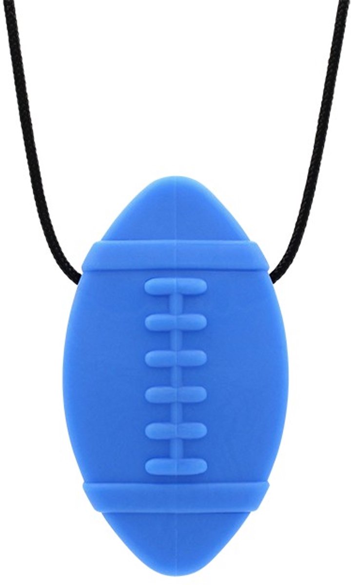 ARK Therapeutic kauwketting voetbal blauw - sensorisch speelgoed.
