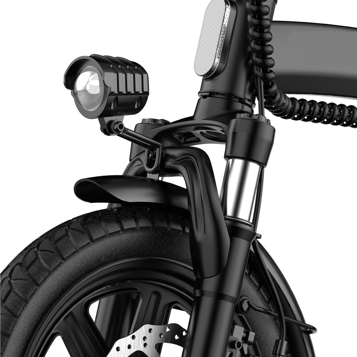 Qekud F1L 14 inch Opvouwbare E-bike thumbnail 3