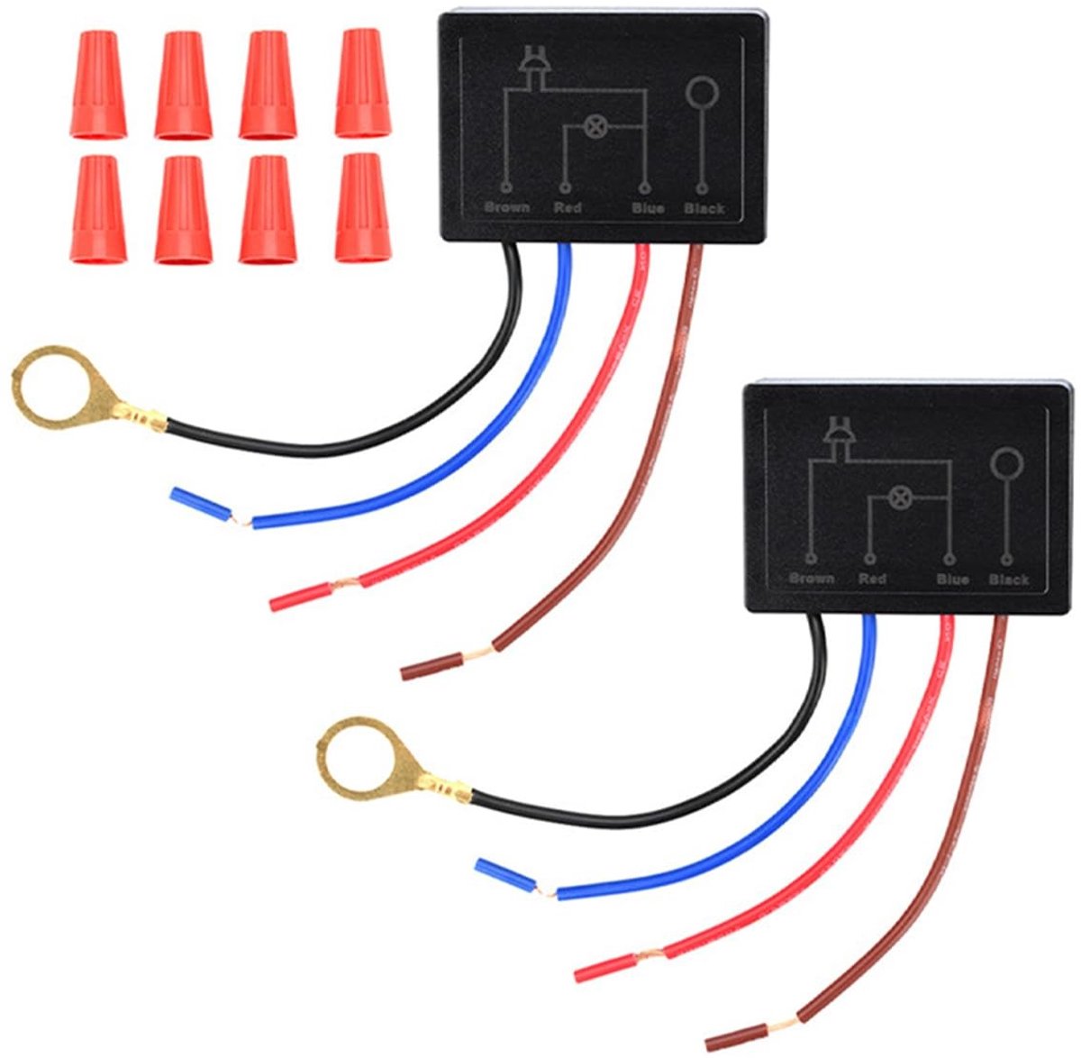 aladdien - 3-Weg Touch Sensor Dimmer Module - Energiezuinige Dimming - Geschikt voor DIY Projecten - Eenvoudige installatie - Perfect voor verlichti..