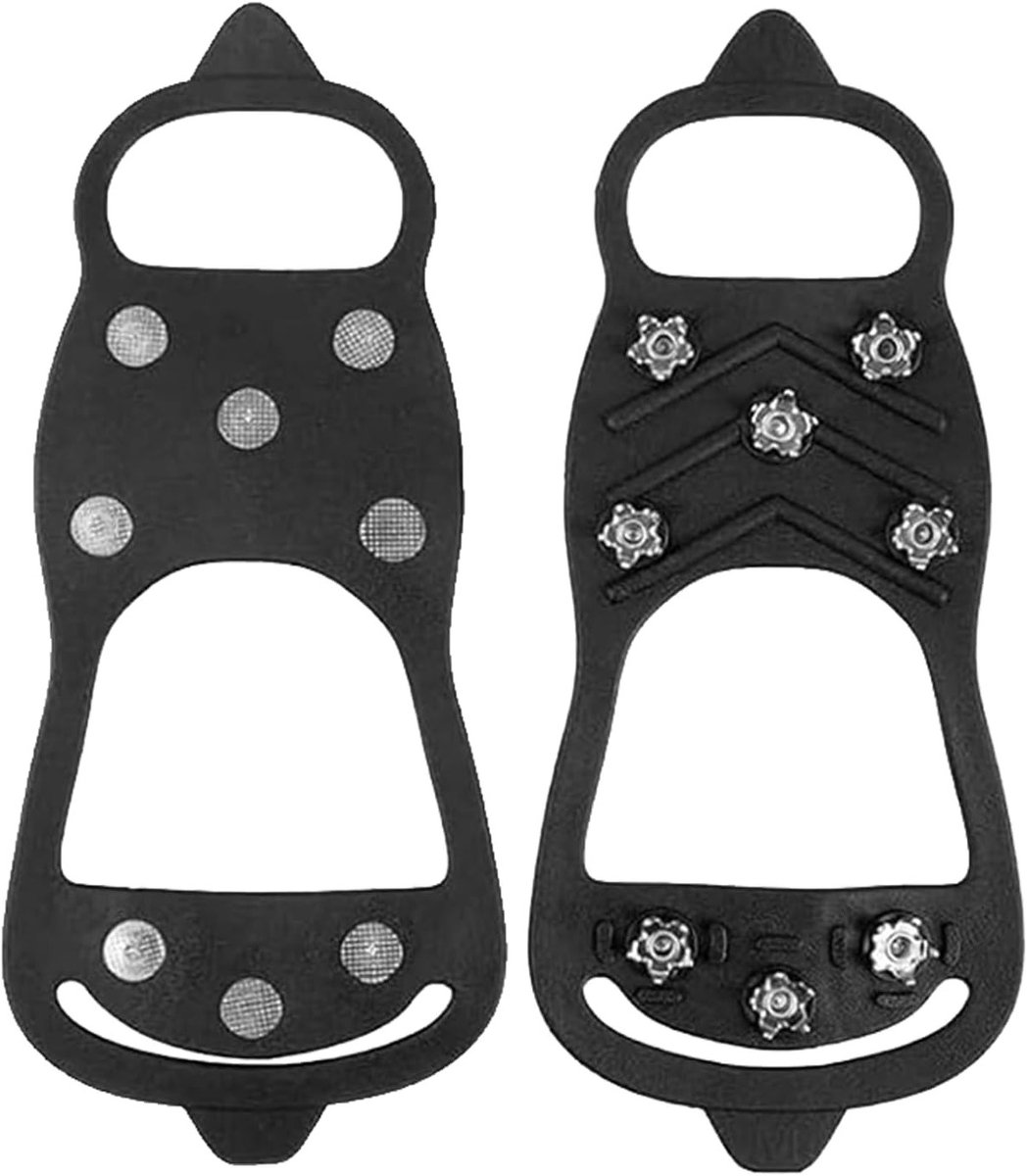 Non-slip Schoen Spikes voor Winterse omstandigheden, Traction Studs voor Sneeuw en IJs, Ideaal voor Wandelen en Outdoor Activiteiten