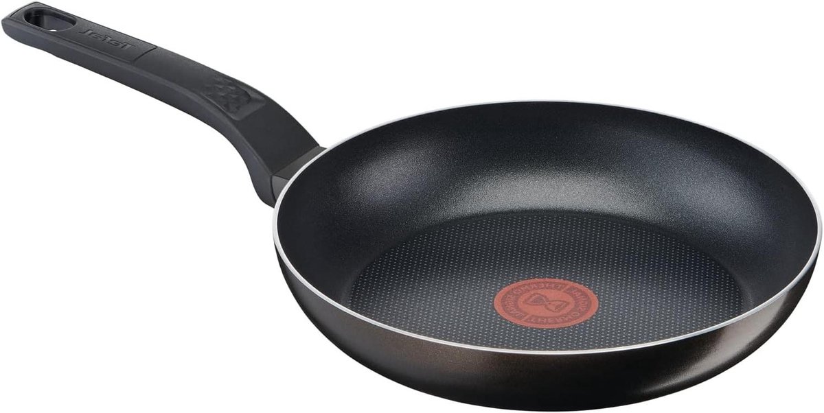 Koekenpan - Koekenpan - Kleine bereidingen - Titanium antiaanbaklaag - 20 cm - Zwart