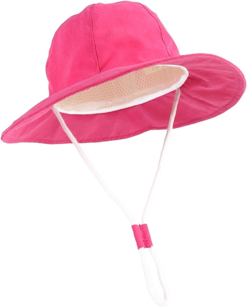 Baby Zonnehoed - Kinderen Hoed - Buiten Bescherming - SPF 50+ - Verstelbaar - As Shown