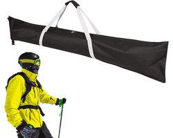 Skitassen - Ski opbergtas - Wintersport Gear - Waterdichte Bescherming - 185x33 cm - Zwart