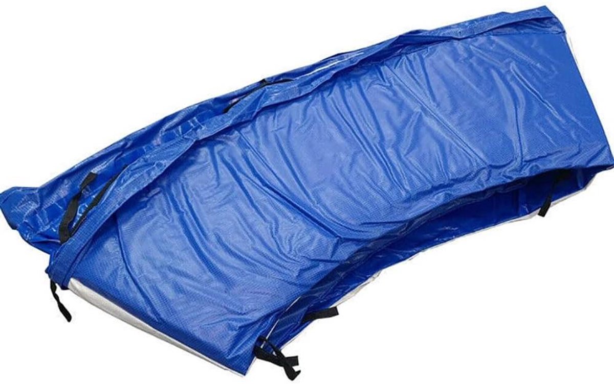 Trampoline beschermmat - Veiligheidsmat rand - Veilig springen - Verdikte schuimvulling - Universeel rond - Zwart