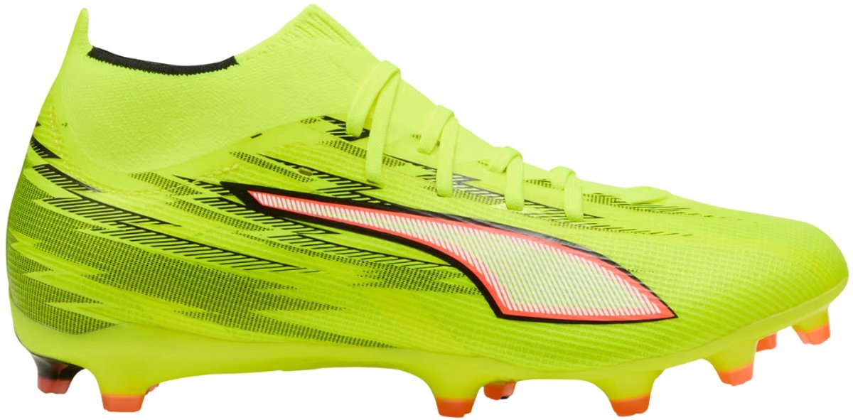 Puma Schoenen Voetbal Ultra 6 Match+ FG/AG Geel - Maat 46