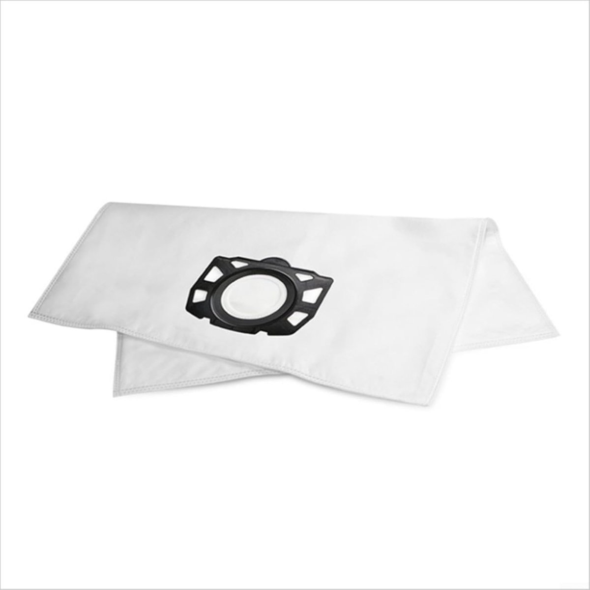 Stofzuigerzakken - Filterzakken Fleece - Stof Afvangen - Niet-geweven Materiaal - 5 Stuks 43x53cm - Grijs