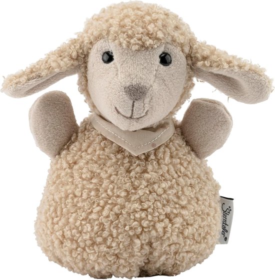 Knuffelzakje Schaap - Pluche Dier - Spelen en Knuffelen - Zachte Stoffen Vulling - Medium Formaat - Wit — afbeelding 2