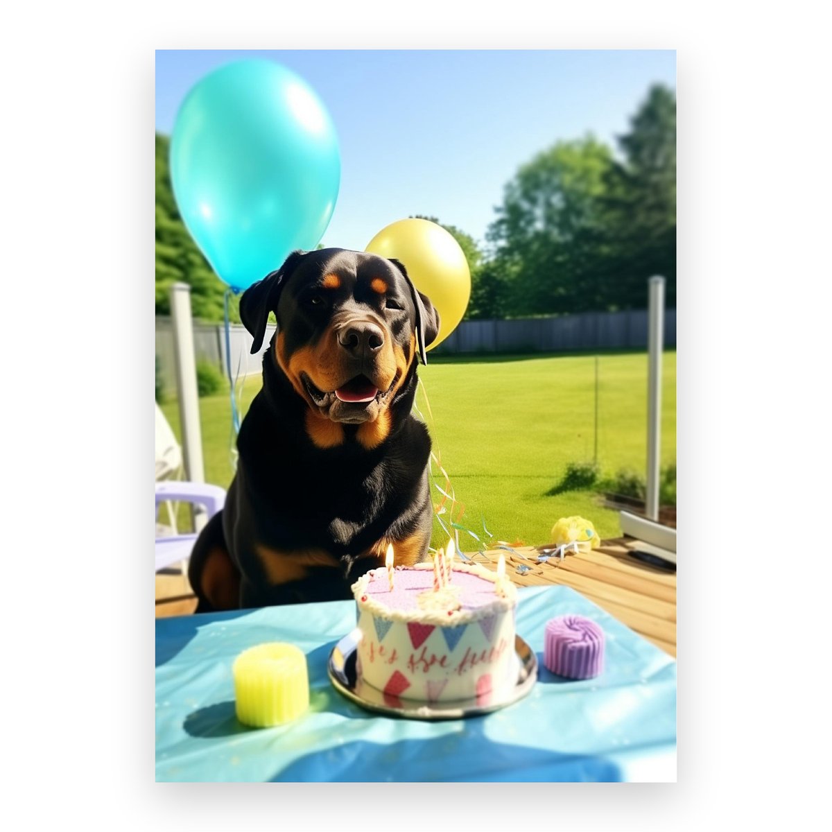 Rottweiler Verjaardagskalender - Krachtige Uitdrukkingen Maand na Maand - Perfect voor Rottweiler Bewonderaars