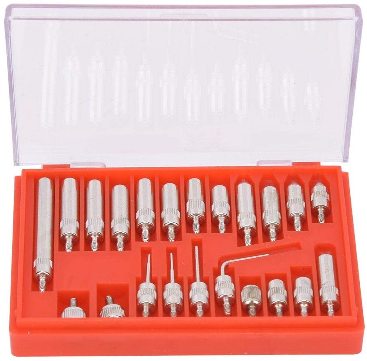 aladdien - Meetklokindicator - Vervangende meetpuntset - 22-delige set met accessoires - Duurzaam en veelzijdig - Perfect voor precisiewerk - Ideaal..