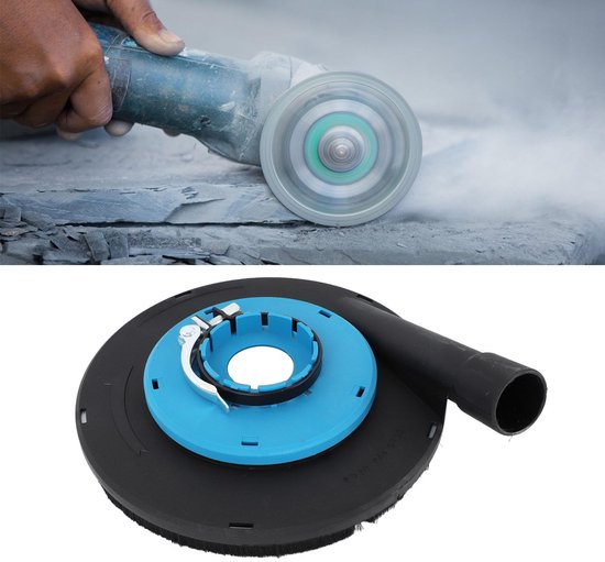 aladdien - Hoekslijper Stofkap - Efficiënt Polijsten van Harde Materialen - 9 Inch - Voor Professioneel Gebruik - Stofafzuiging - Geschikt voor Slijpe van Aladdien — afbeelding 3