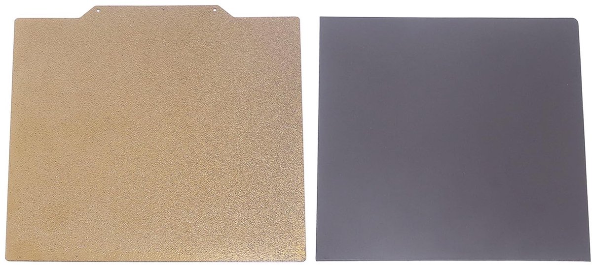 SPHProducts - 410x430 Mm PEI-stalen Magnetische Bouwplaat - Dubbelzijdige Verenstalen Plaat - Sterke Hechting - Geschikt voor Multif...
