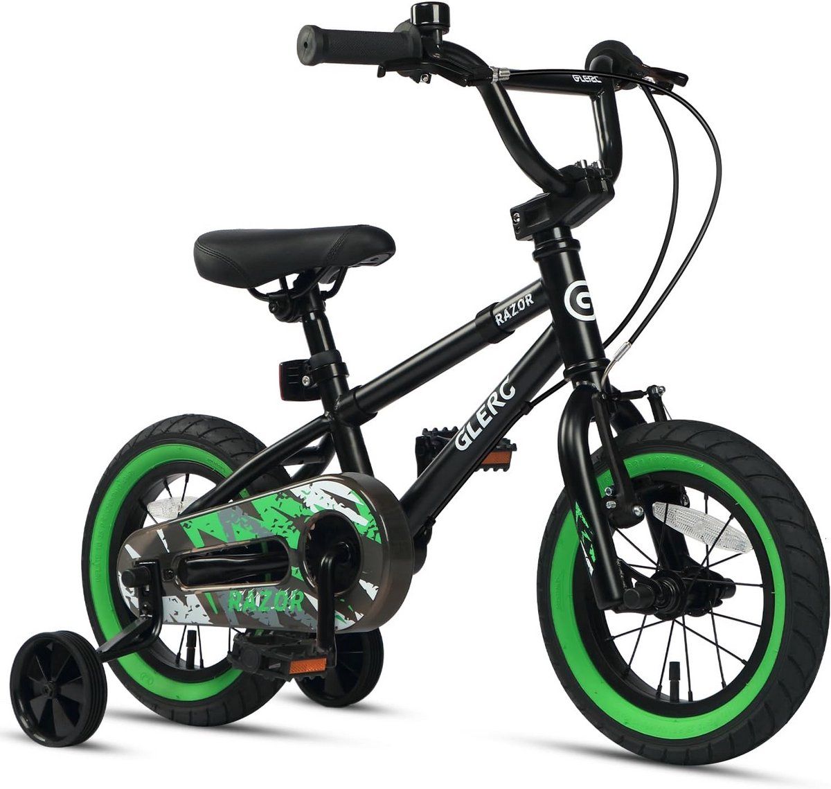 Kinderfiets 12 14 16 Inch BMX Stijl voor Jongens met Zijwieltjes