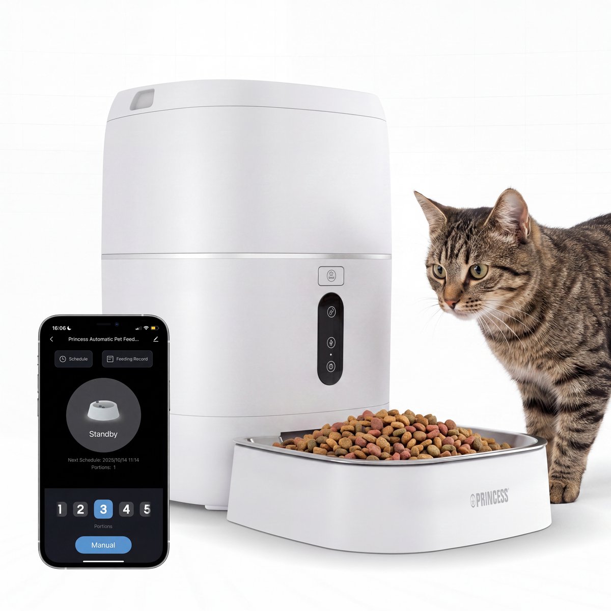 Princess Automatische Voerbak - Smart 6 Liter