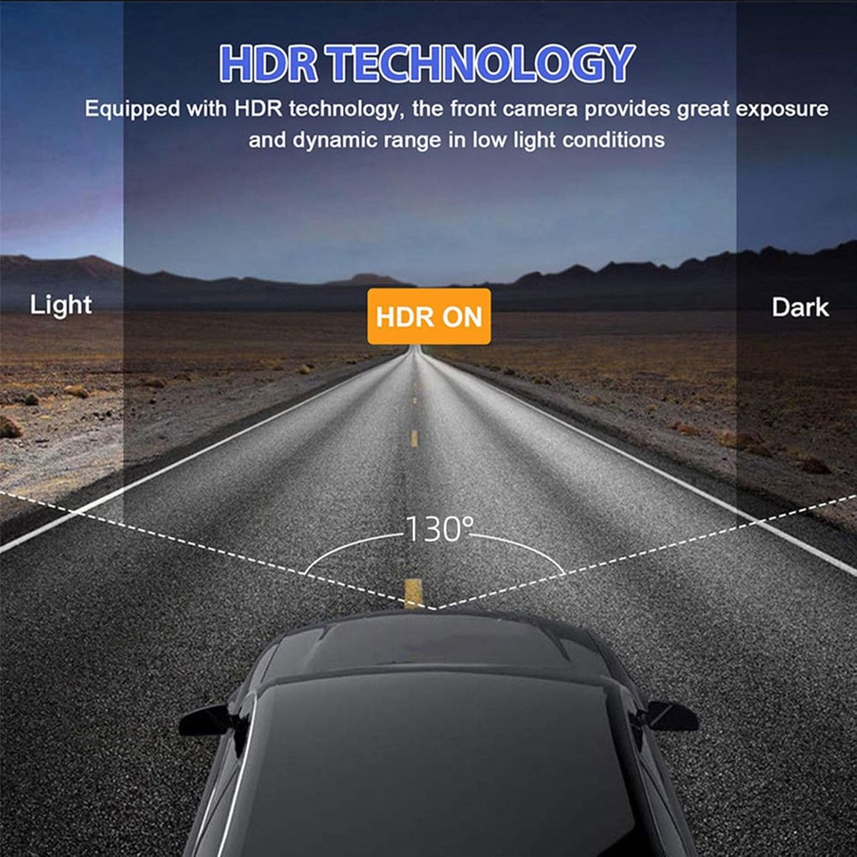 Dual Dash Cam Voor en Achter Camera, 1080P HD Auto Camera Rijden Recorder met 3IN Screen Parking Monitor Loop Opname G-Sensor Nachtzicht Dashboard Camera – foto 4