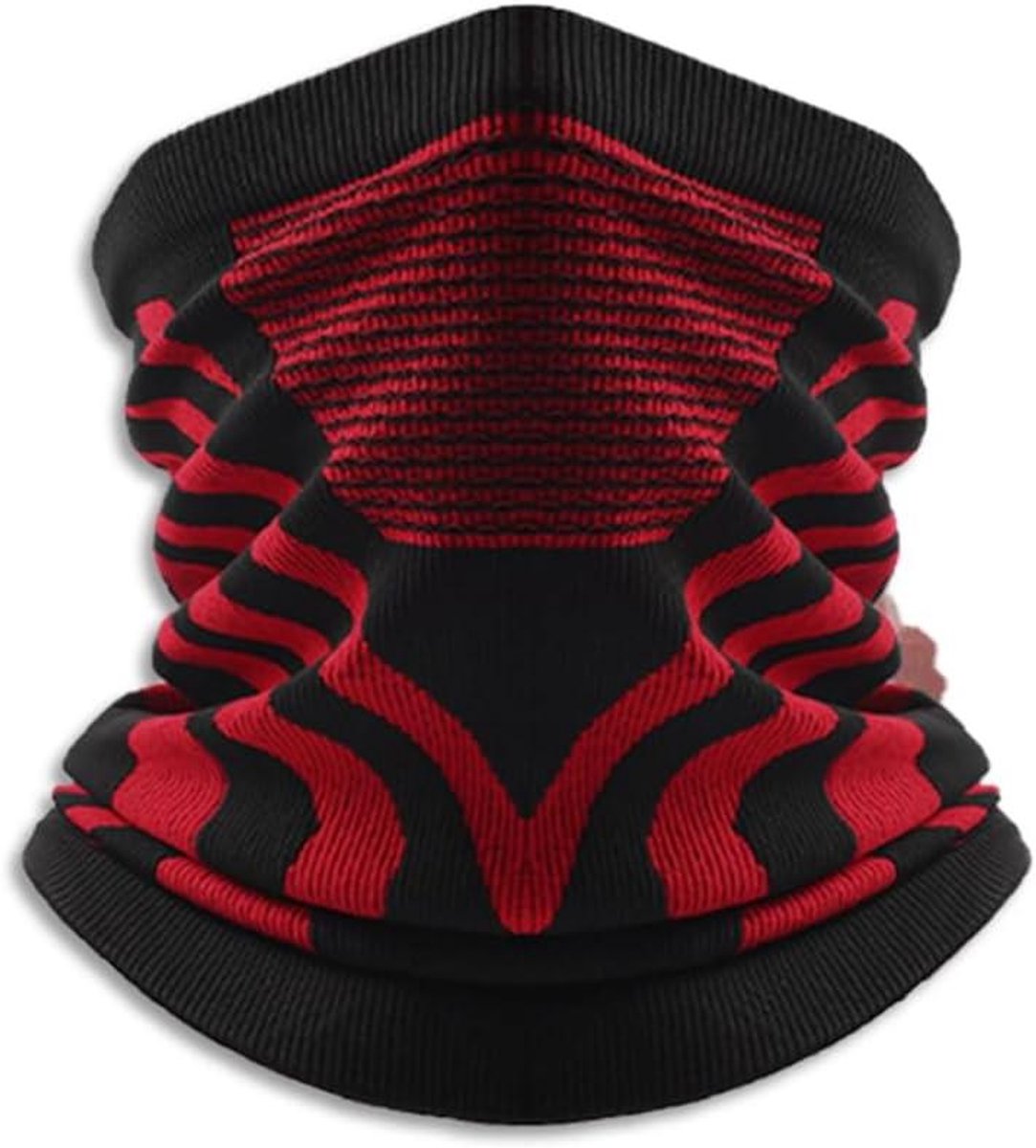 Ademend Fietsmasker - Winter Gezichtsbescherming - Bescherming Buiten - Hoge Elasticiteit - One Size - Zwart