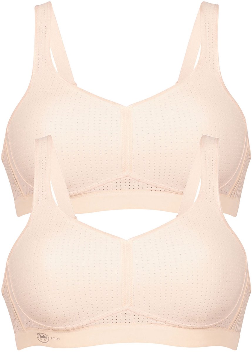 2-pack Sport-BH zonder beugel Performance