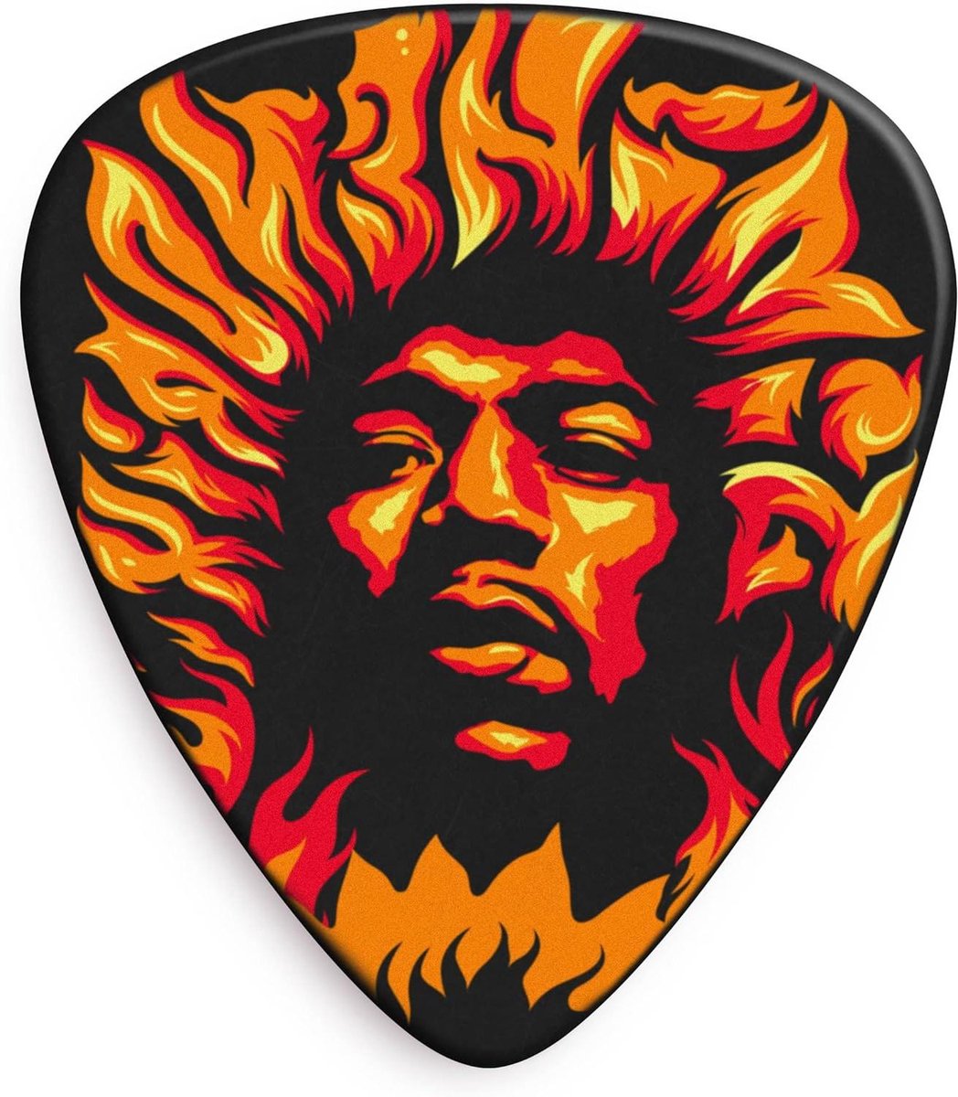 Gitaar Plectrums - Picks Set - Muziek Maken - Uniek Artwork - 6 Stuks - Multicolor