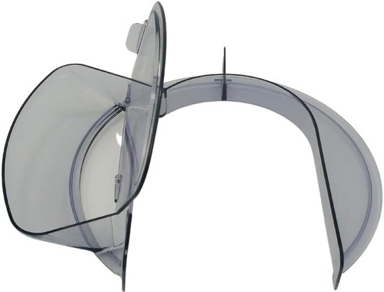 Spatdeksel Keukenmachine - Deksel Bescherming - Mengen Voorkomen - Origineel Onderdeel - 25 cm - Transparant — afbeelding 2