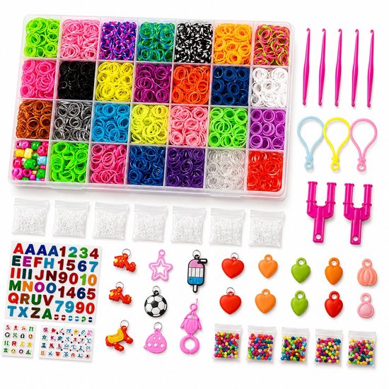 BOTC Loombandjes Starterspakket - 32 Kleuren - 2750-Delig ...