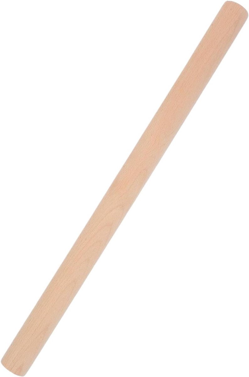Vervangende Houten Steel - Handvat Tuingereedschap - Tuinonderhoud - Ergonomisch Ontwerp - 50.5 cm Lengte - Lichtbruin