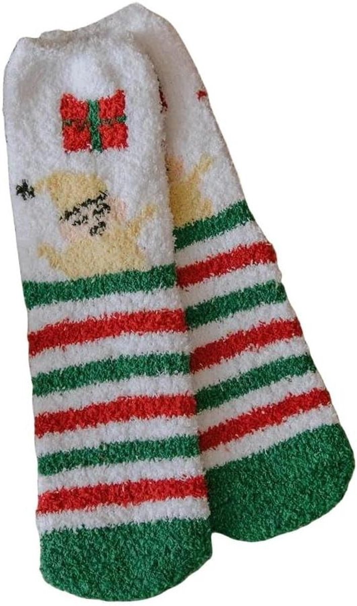 Warme Sokken - Huissokken - Winter Comfort - Zacht Coral Velvet - 3 Paar - Gekleurd