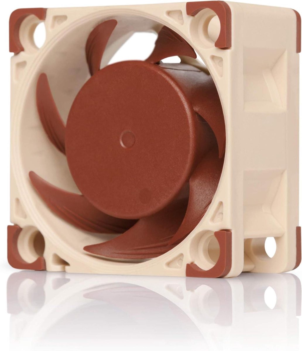 Stille Ventilator - Koeler - Apparatuur Koelen - 5V 3-pins - 40x20mm - Bruin