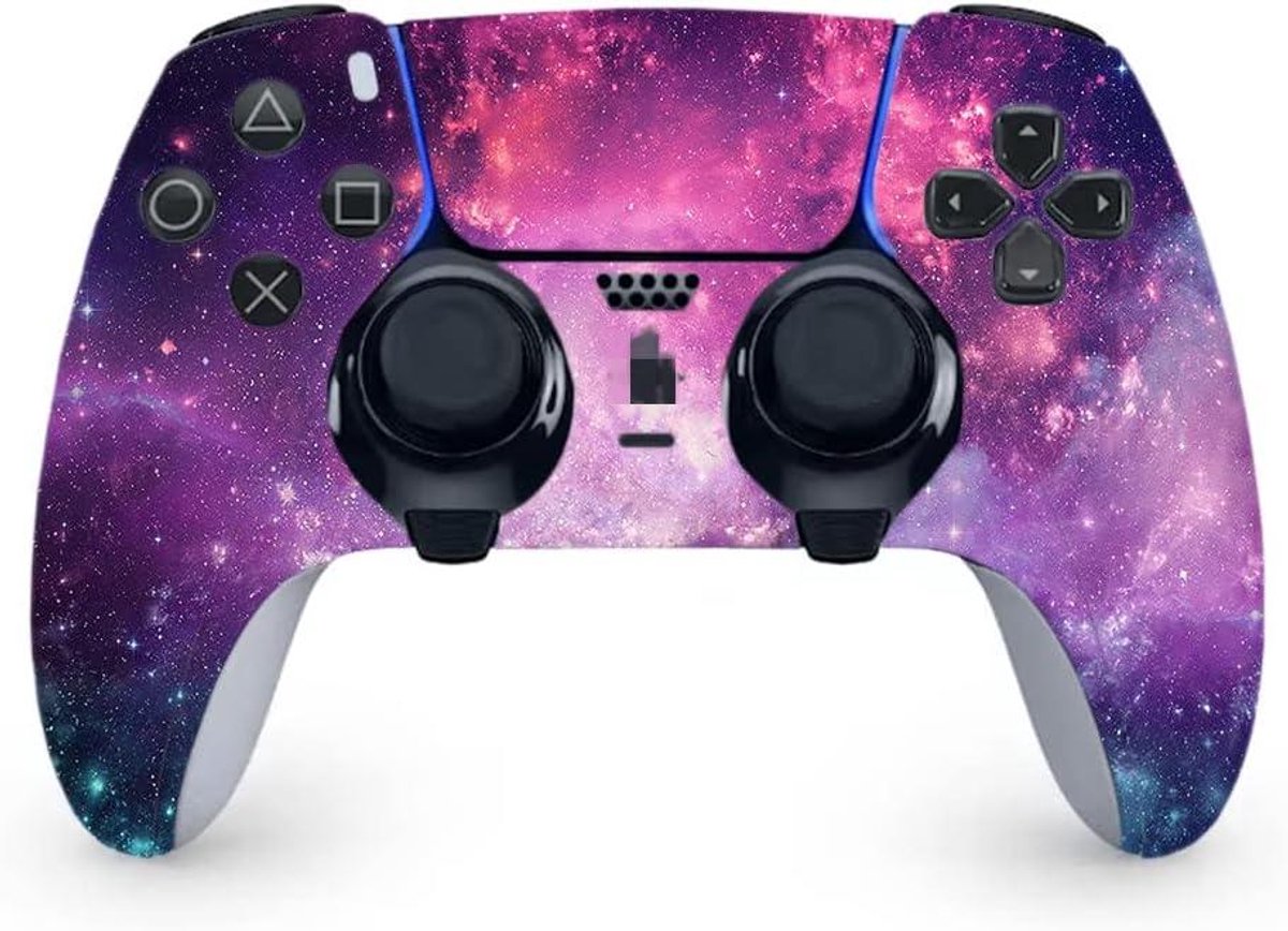 Controller Skins - Sticker Sets - Controller Beschermen - Krasbestendig PVC - 2 Sets - Galaxy Print
