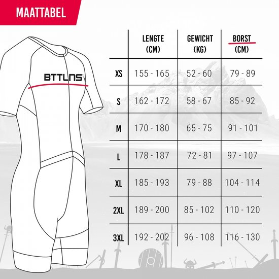 Combinaison de triathlon BTTLNS - combinaison de triathlon à manches courtes pour hommes - Chimera 1.0 - noir-orange - M