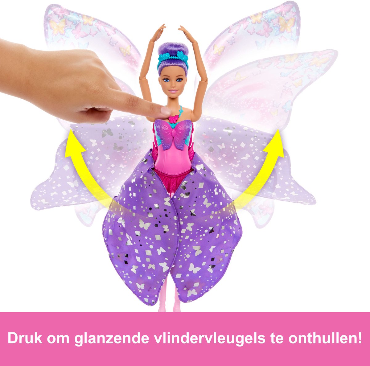 Barbie Dans- en Fladderpop – Magische Vlindervleugels — afbeelding 6