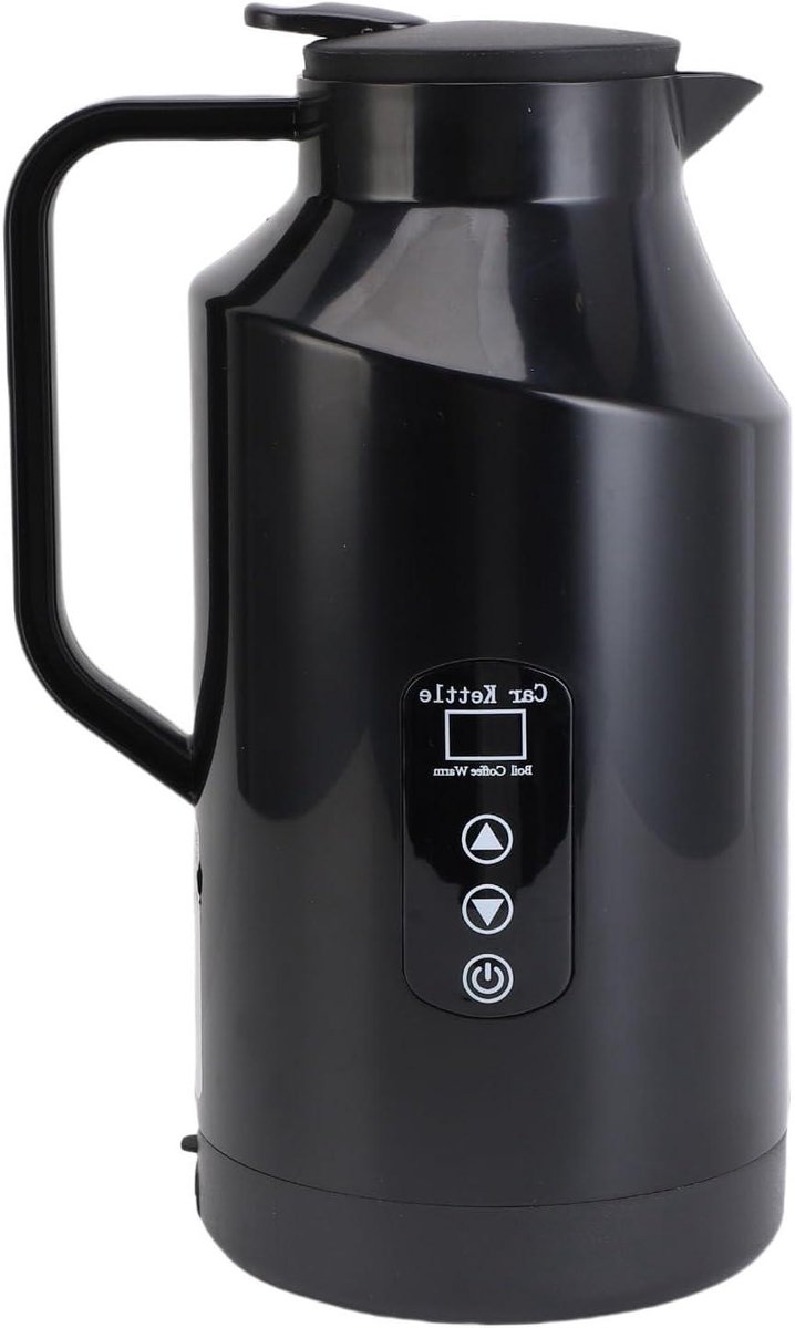 Draagbare Waterkoker - Auto Waterkoker - Warme Drankjes Maken - Constante Temperatuur - 1500 ml - Zilver