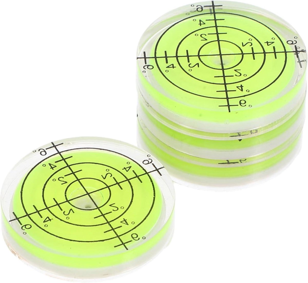 Mini Waterpassen - Zakpas Set - Nauwkeurig Meten - Handzaam Ontwerp - 4 Stuks - Groen