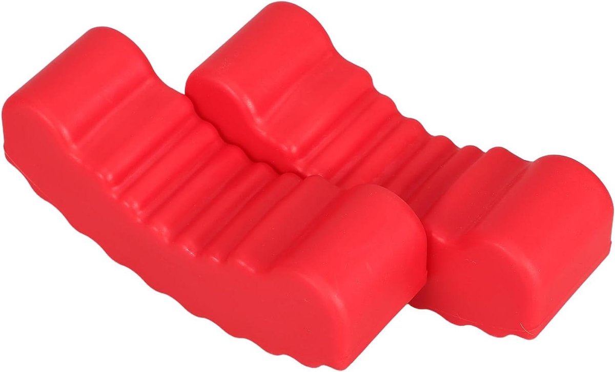 Kriksteun Rubberen Pads - Hefblok Chassis - Auto Reparatie - Zeer Elastische Ondersteuning - 11 x 3.6 x 3 cm