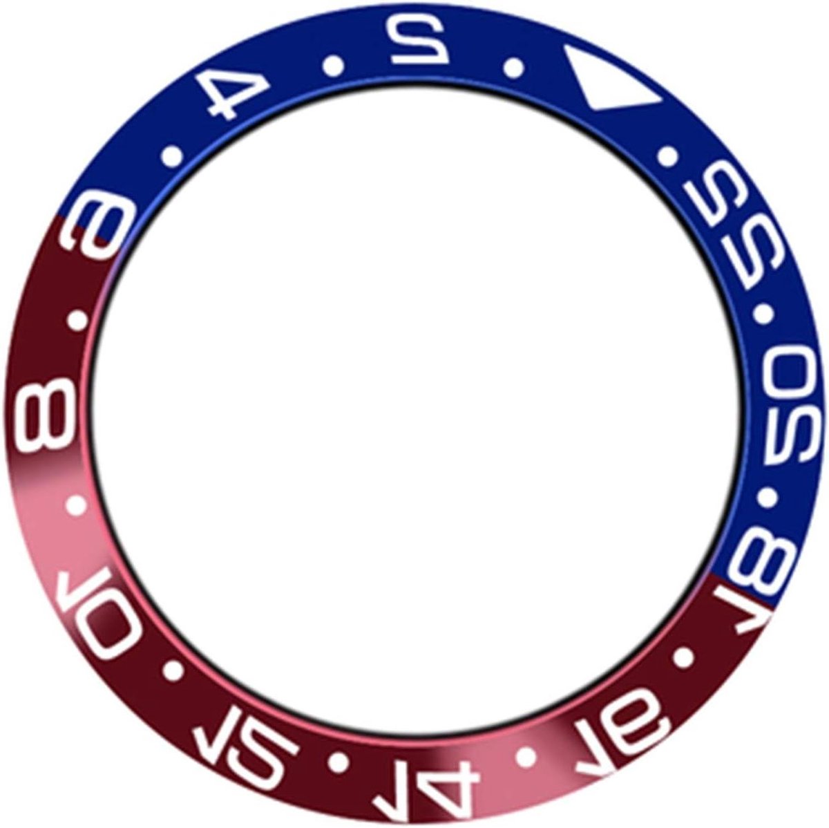 Horloge Ring - Uurwerk Onderdeel - Horloge Reparatie - Krasbestendig Keramiek - 40mm Behuizing - Zwart