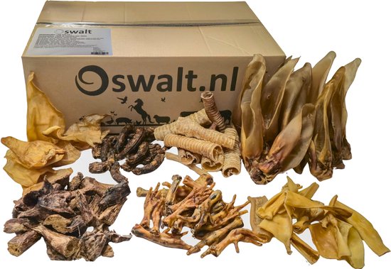 Oswalt - Hondensnack box "Kauwbox" - Gevarieerde kauwsnacks voor elke hond