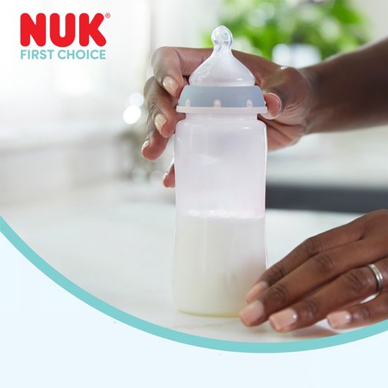 NUK First Choice babyfles 300ml temperatuurcontrole - Zuigfles van Nuk — afbeelding 5