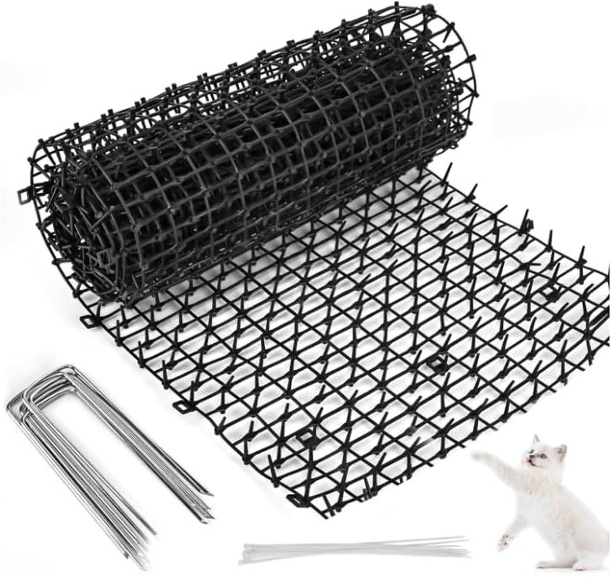Effectieve kattenafschrikking met een Thorn grid: Bescherming voor je tuin en planten
