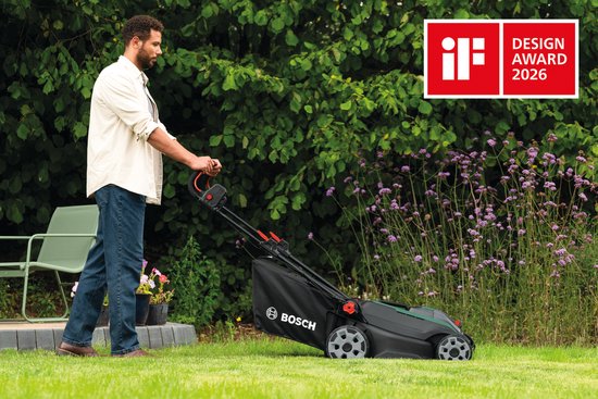 Bosch Rotak 18V2-43 - Grasmaaier - Inclusief 2 x 18V 4.0 Ah accu en AL 2x18V-88 lader en mulchplug van Merkloos	 — afbeelding 5