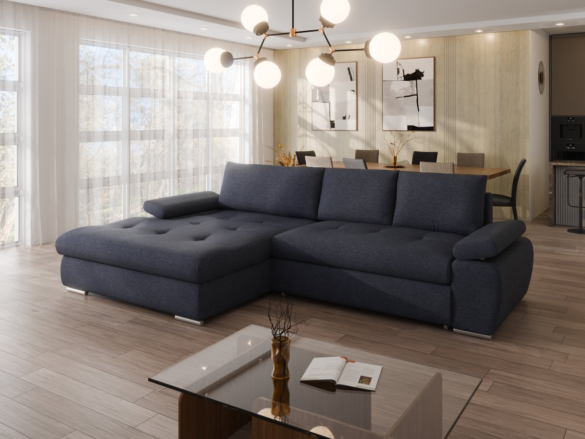 Hoekbank FLOW Modern Design Links of Rechts Comfortabel Stijlvolle Hoekzetel links