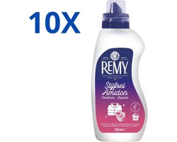 REMY-Vloeibaar Stijfsel 750ml - 10 stuks - voordeelverpakking - textiel