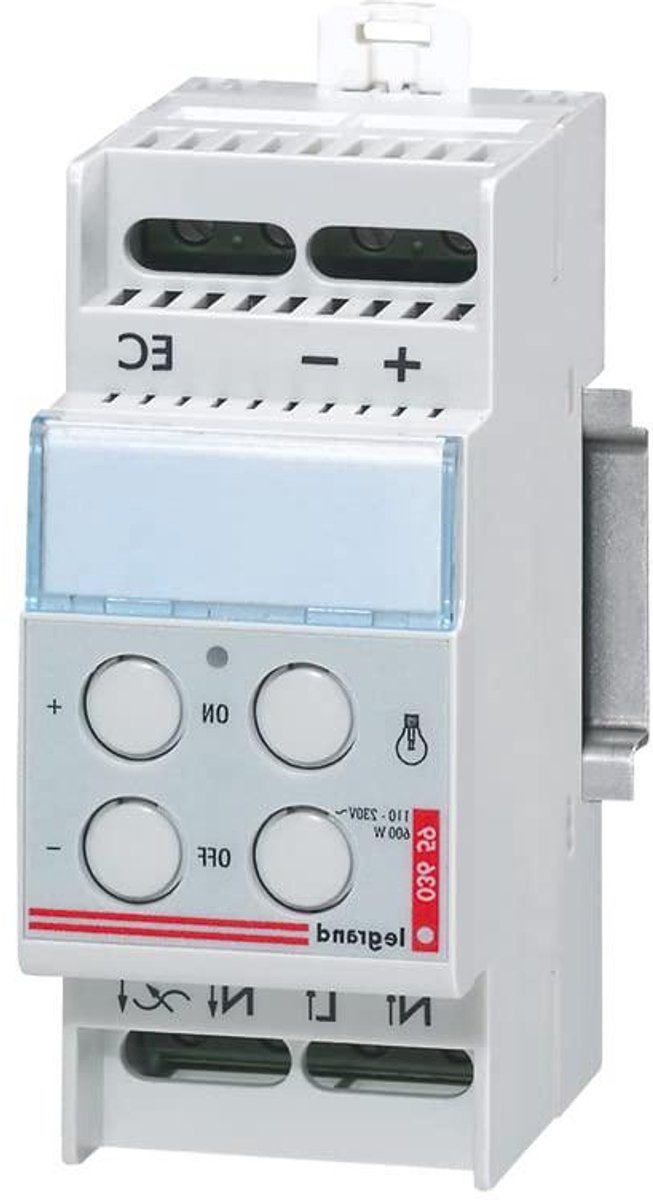 Dimmerschakelaar - Drukknop dimmer - Verlichting regelen - Fase aansnijding - 600 watt - Grijs
