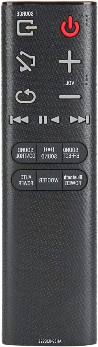 Multifunctionele afstandsbediening voor Soundbar PS-WJ6000, HW-J355 en HW-J450, vervangingsoptie met gebruiksvriendelijke functies