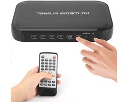 Multimediaspeler - Mediabox HD - Thuisbioscoop - Automatisch afspelen - 1080P - Zwart