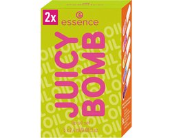 2 x essence Juicy Bomb Lip Oil Set 02 Pout of Paradise – Set van 5 Lip Oils – Tropische Geur – Glanzende & Verzorgde Lippen – 5 × 2.2 ml