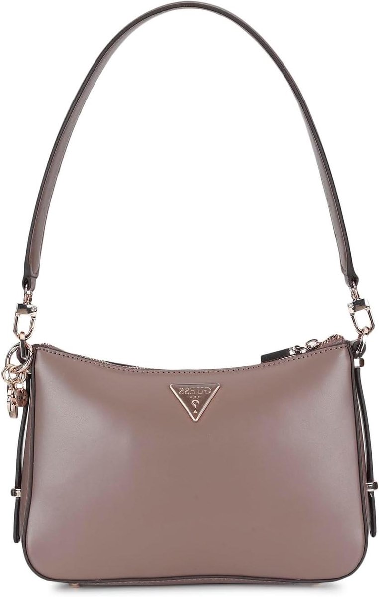 Dames Schoudertas - Handtas - Dagelijks Gebruik - Top Rits Sluiting - 50 cm - Zwart