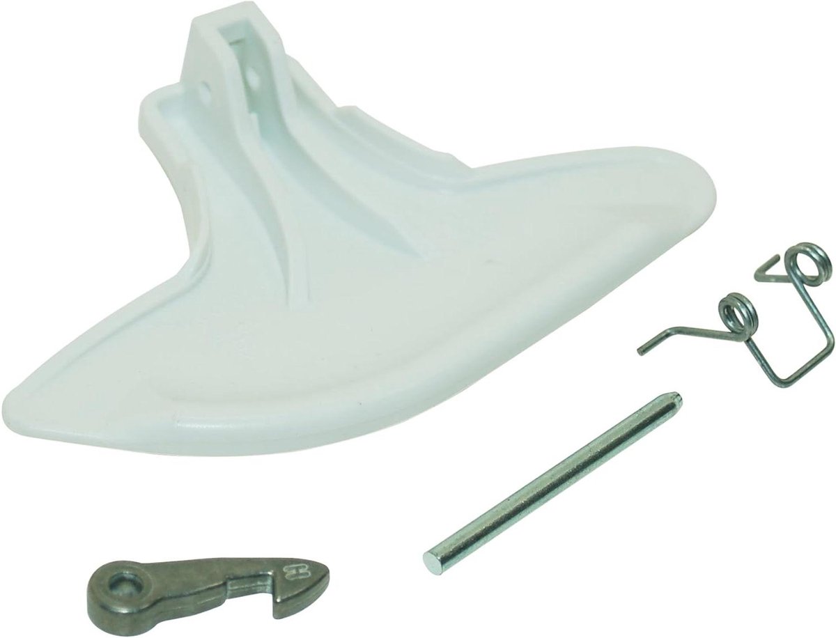 Wasmachine Deurklinkset - Deurgreep Vervanging - Apparaat Reparatie - Origineel Onderdeel - 1 x 1 x 1 cm - Zwart