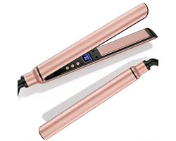 Fokelyi – 2-in-1 Stijltang – Krullen & Steilen – 3 Temperatuurinstellingen – Ionische Anti-Pluis Technologie – Keramische Platen – Snel Opgewarmd – Alle Haartypes