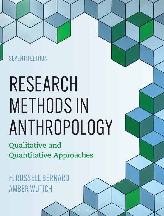 Research Methods in Anthropology - cover