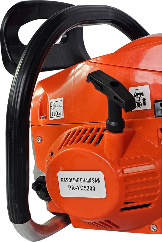 Kraftworld kettingzaag Aspen benzine - 52CC - 45cm zaagblad - 2T - Aspen - 2.6KW - chainsaw van Merkloos	 — afbeelding 3